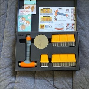 OWDEN Handwrite font metal stamping tool kit-tried once or twice